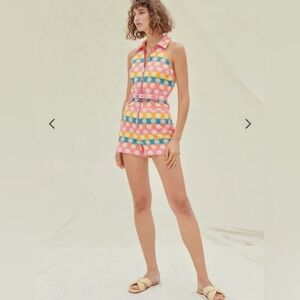 SAYLOR Valentine's Romper